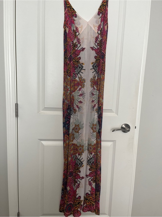 Free People Dresses & Skirts - Intimately Free People Floral Multi Print Maxi Slip Dress - Size Large